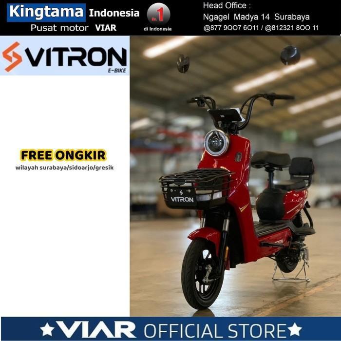 Sepeda Listrik VIAR VITRON - PROMO - ORIGINAL-SURABAYA