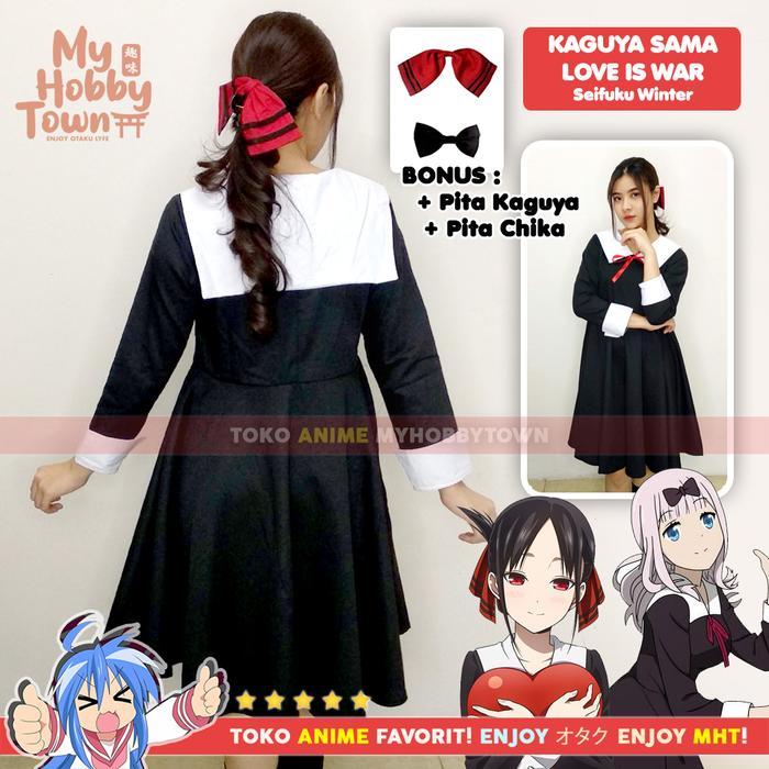Seifuku Kaguya-sama Love Is r - Kaguya Shinomiya Chika Fujira