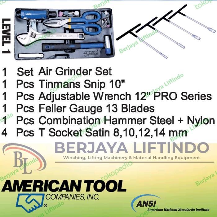Terbaru Tool Box Set 77 Pcs American Tool 8957751 / 77 Pcs Tool Set Premium