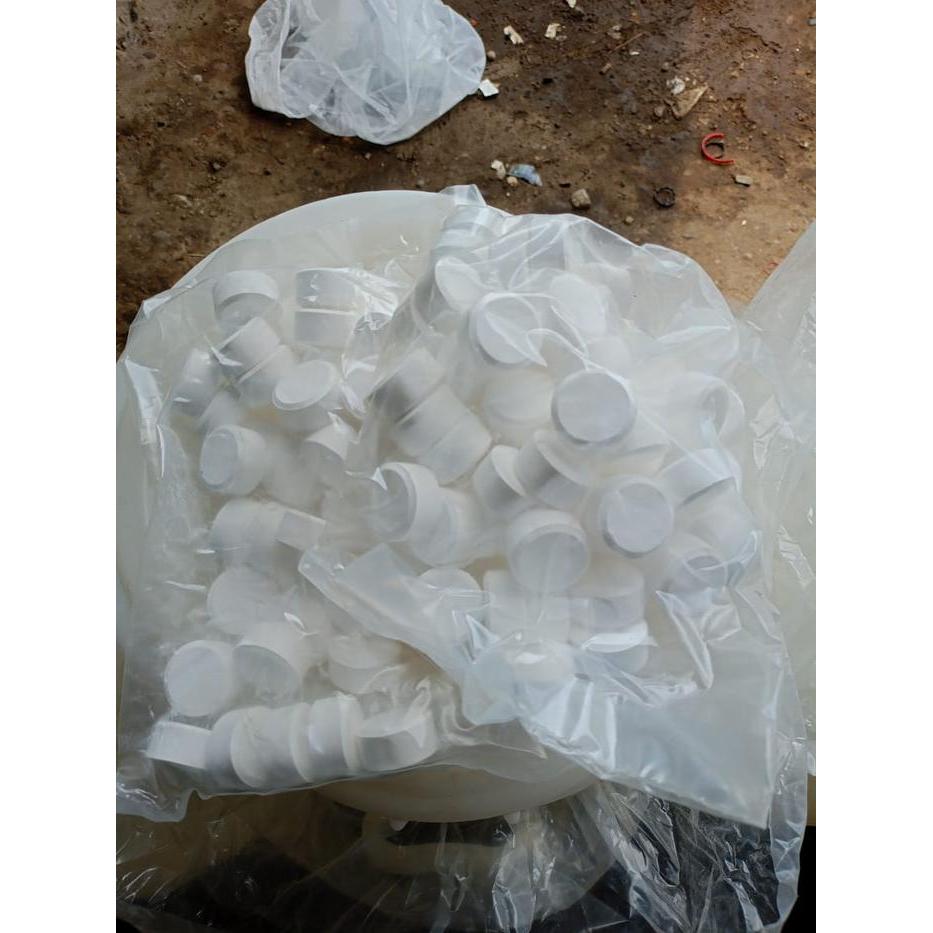 Jual Rugi Kaporit Obat Kolam Renang / Kaporit Tablet Kecil 1Kg / Chlorine Tablet Kecil 90%