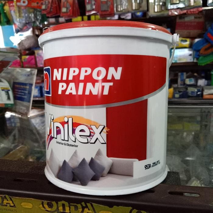 Terbaru Cat Tembok Vinilex Warna 953A Pearly White Kemasan 5 Kg ( Galon )