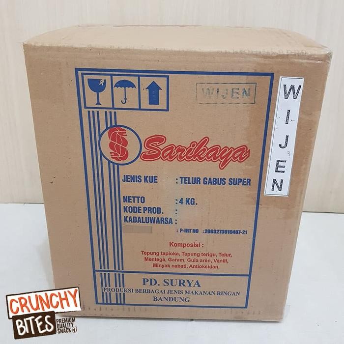 

TELOR GABUS WIJEN SARIKAYA @ 4 KG