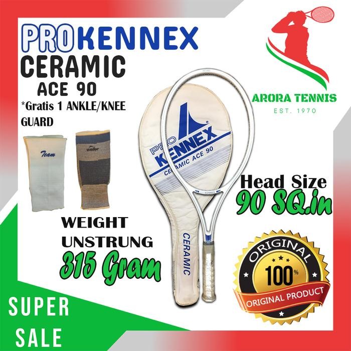 Raket Tenis Tennis VINTAGE PROKENNEX CERAMIC ACE 90