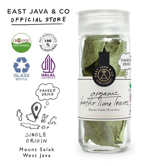 

Stok Baru Organic Freeze Dried Kaffir Lime Leaves - 5g