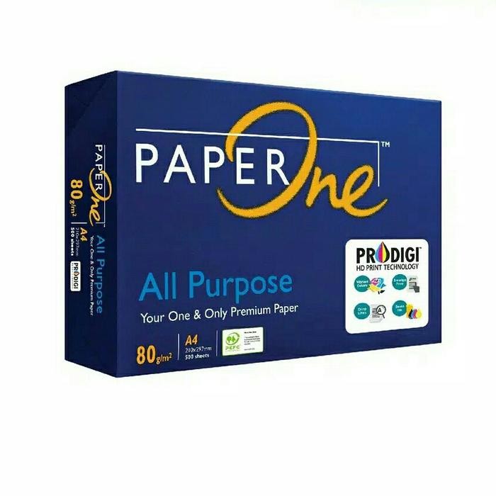 

NEW PRODUK PAPERONE KERTAS HVS FOTOCOPY A4 80GR PUTIH WARUNG ARA67