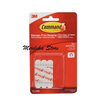 

3M COMMAND STRIP ISI ULANG MINI DECORATING CLIP REFILL STRIPS COMMAND
