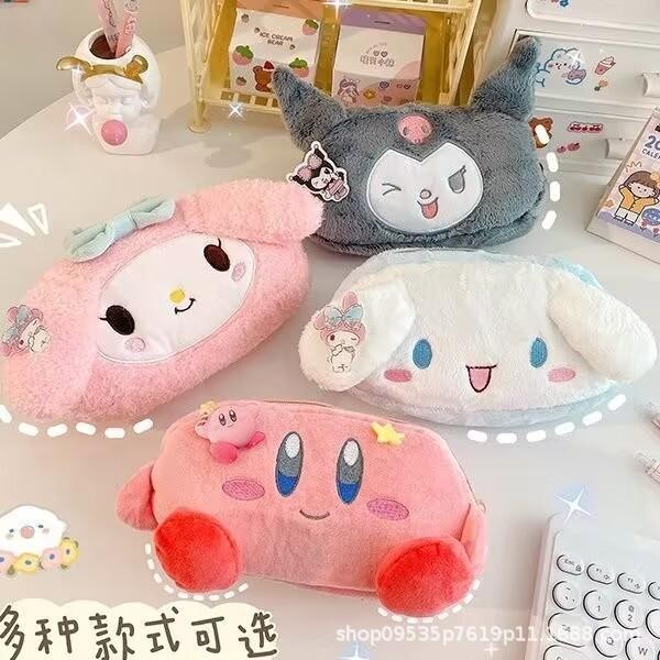 

Tempat Pensil Plush Cinnamoroll Kirby Melody Kuromi C008