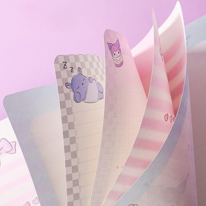 

Tokkado Sanrio Original Squishy Notebook Agenda Buku Catatan Anak Lucu