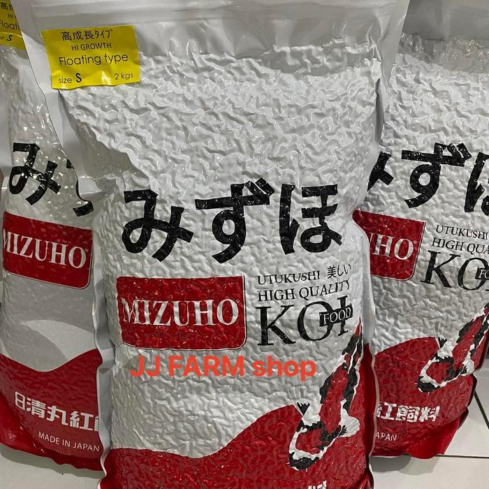 Mizuho Hi Growth High Growth 2Kg Mengapung Size S & M Pelet Koi Louhan