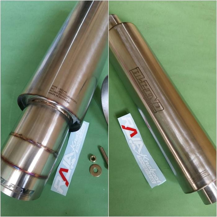 Muffler Alpino S02 Dan Resonator Alpino Manual