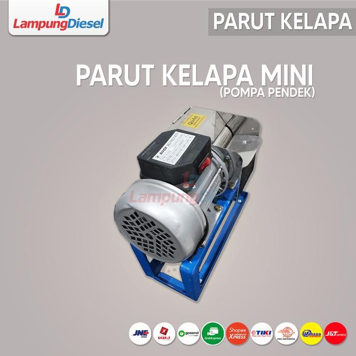 Parut Kelapa Mini Dinamo Pompa Pendek