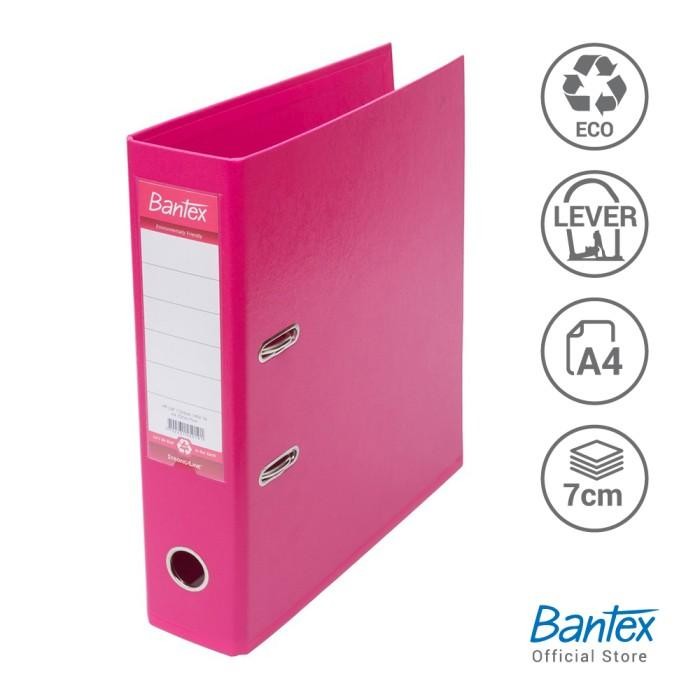 

Bantex Lever Arch File Ordner Plastic A4 7cm Pink#1450 19