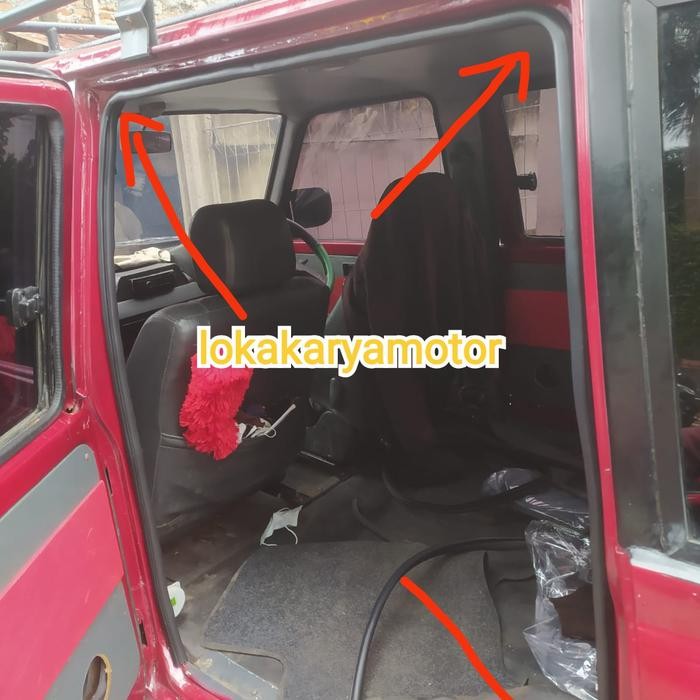(1set)FULLSET KARET PEREDAM BODY PINTU MOBIL TOYOTA KIJANG SUPER GRAND