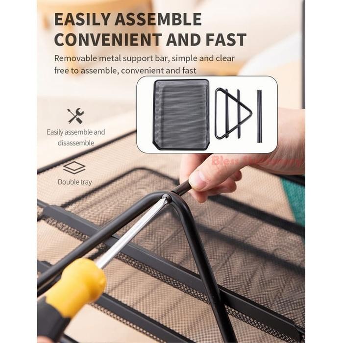 

DELI RAK DOKUMEN 2 SUSUN / RAK FILE / RAK KERTAS / FILE TRAY (E9183)