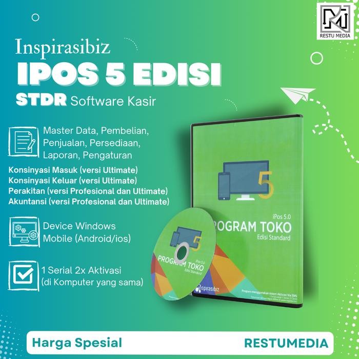 

PAKET MESIN KASIR PROGAM TOKO IPOS 5