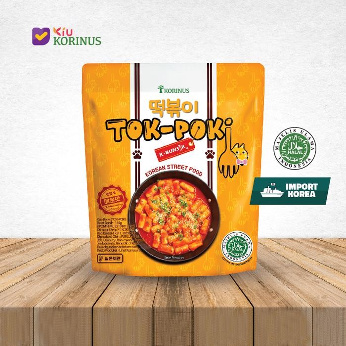 

Pilihan- K - Bunsik Tokpoki / Tteokbokki / Toppoki / Tok-Poki Instan Halal Mui