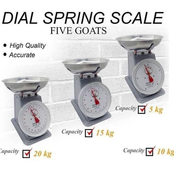 TIMBANGAN SERBAGUNA TIMBANGAN DUDUK FIVE GOATS KUALIATAS BAGUS (Ukura 5kg - 20KG)