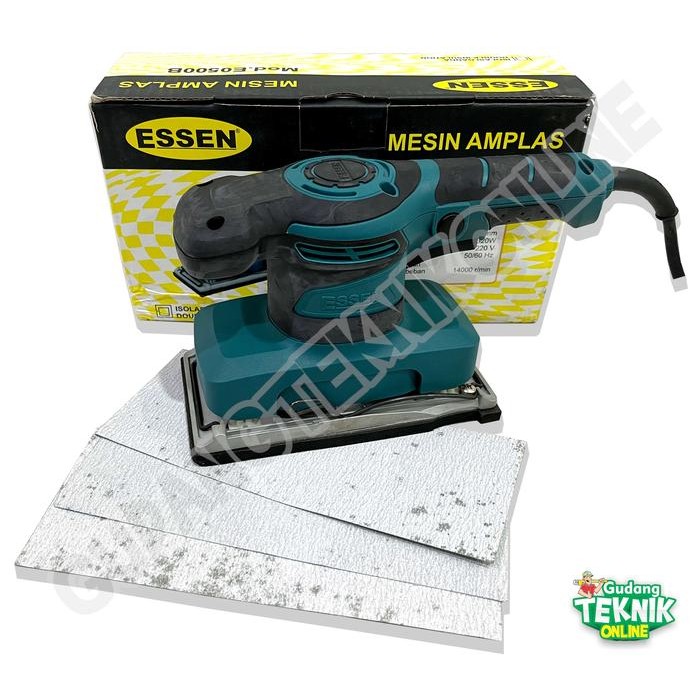 Mesin Amplas Essen E0-500B / Mesin Amplas Finishing Sander Amplas Kayu Dempulan Tembok Eo500B Amplas