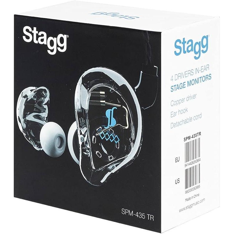 STAGG SPM-435 IN EAR MONITOR 4 DRIVER