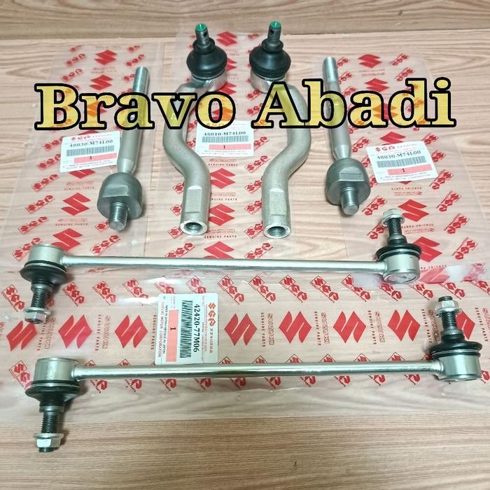 Tie Rod End + Long Tie Rod + Link Stabil Ertiga 2012 2013 2014 2015 2016 2017