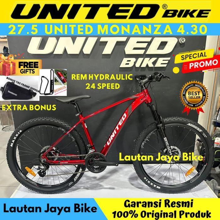 Sepeda 27.5 MTB UNITED MONANZA 4.0 NEW