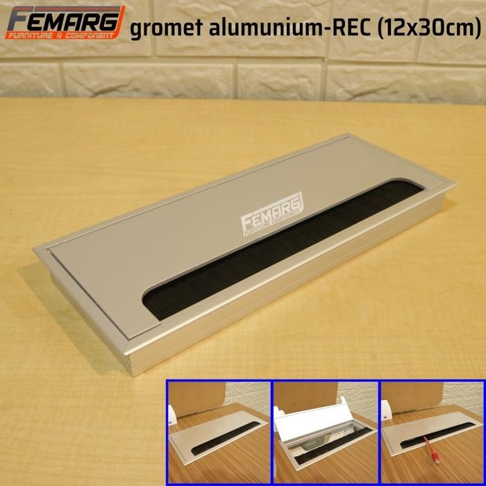 

NEW PRODUK FEMARG 12CM X 30CM GROMET LUBANG KABEL KOTAK ALUMINIUM TUTI FRUITY