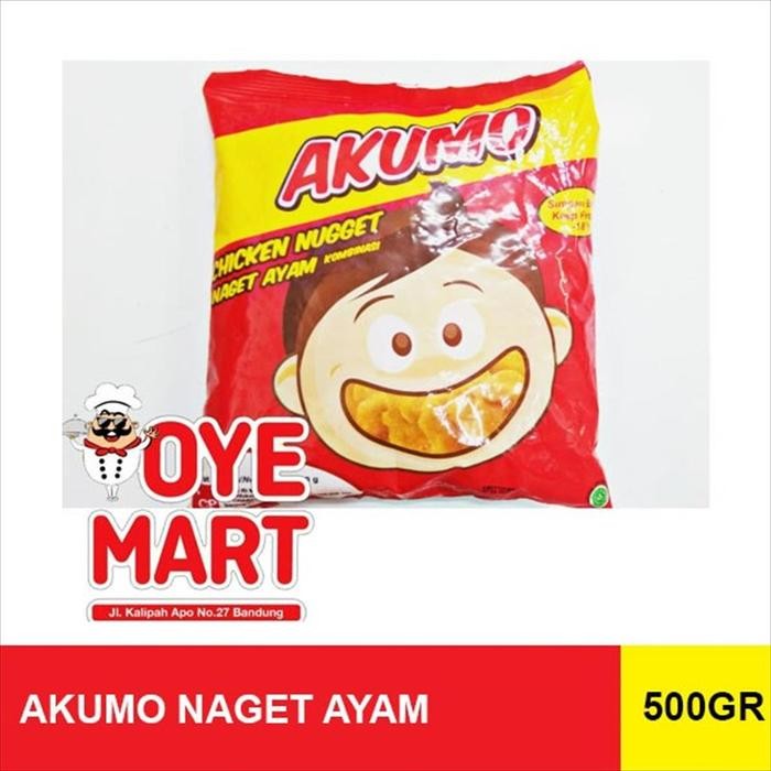 

Pilihan- Akumo Naget Ayam 500Gr Chicken Nugget