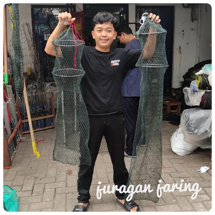 Terbaik Jaring Ikan Koja 2 Ring Pe Kuat Anti Karat 100% Ori