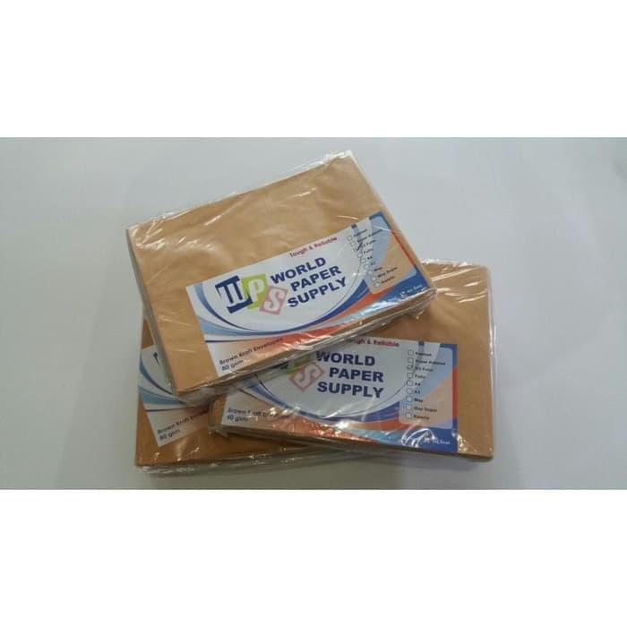 

AMPLOP COKLAT UKURAN 1/2 FOLIO WPS ( 19 X 25) KODE 48