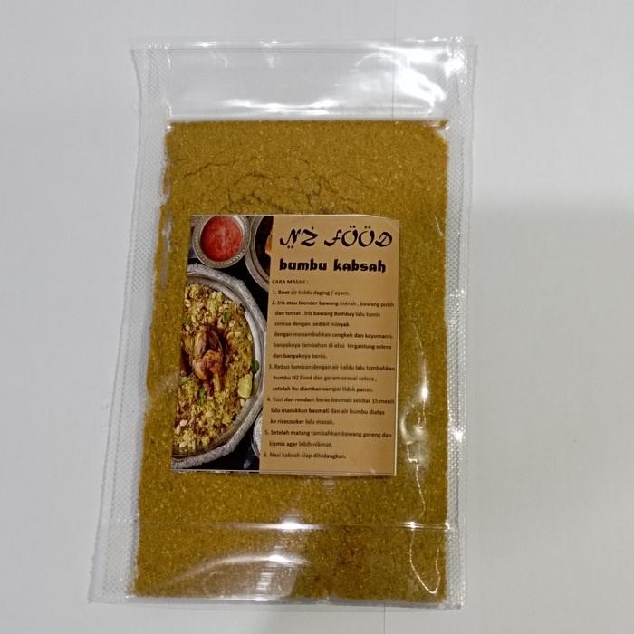

Stok Baru bumbu kabsah NZFOOD 100 gr
