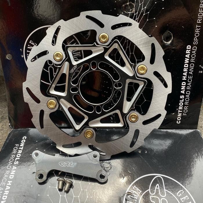 Laris Disc 260Mm + Adaptor Disc Winner Gtr Cnc Lubang 4 Original Crg Vario 110 Vario 125/150 Old