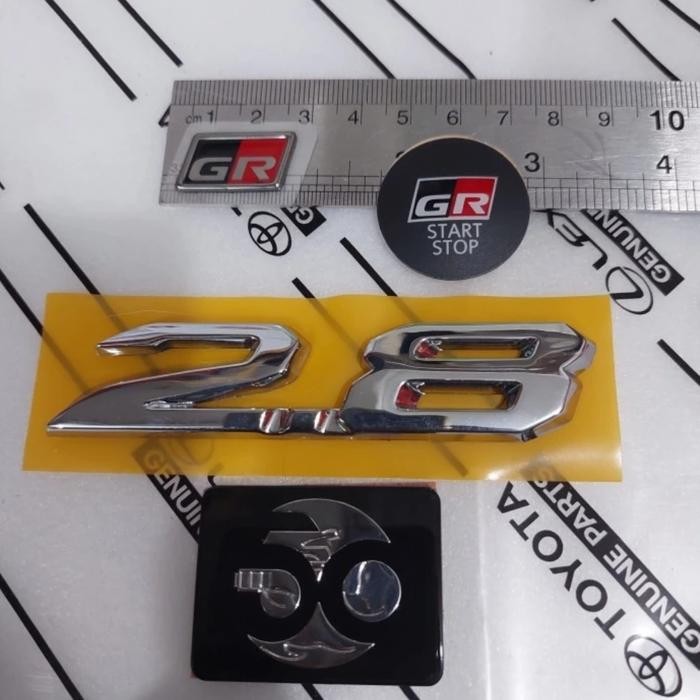 EMBLEM GR FORTUNER VRZ LEGENDER TOYOTA ORIGINAL