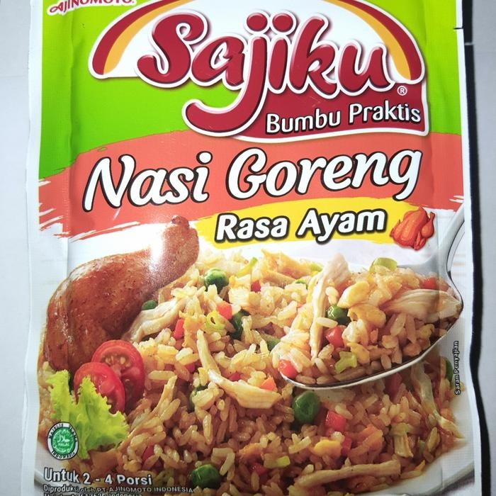 

Pilihan- Sajiku Nasi Goreng Rasa Ayam 10 Sachet X 20 Gram