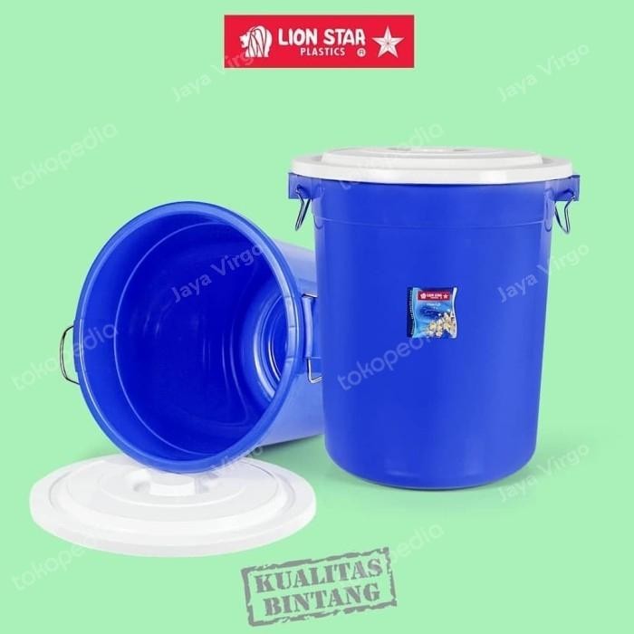 Ember 70L LION STAR / ember besar / ember tempayan / ember besar tutup