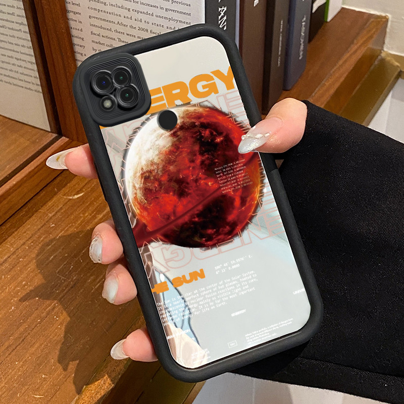 Casing Hp Xiaomi Redmi 9C Redmi 9C NFC Redmi 10A POCO C31 Case Softcase Kesing ponsel Mars Ungu pola
