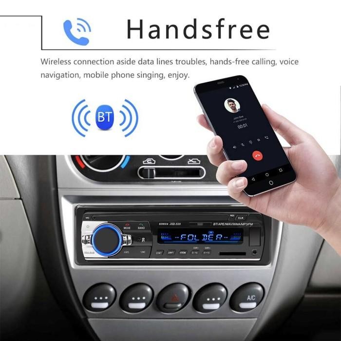 Single Usb Mp3 Radio Bluetooth Tape Mobil Jsd-520 Jsd520