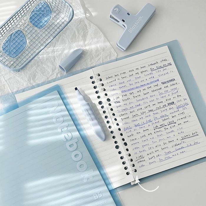 

New Winzige Buku Binder A5 B5 Buku Tulis Sekolah Lucu Buku Notebook Aesthetic Lose Leaf Binder