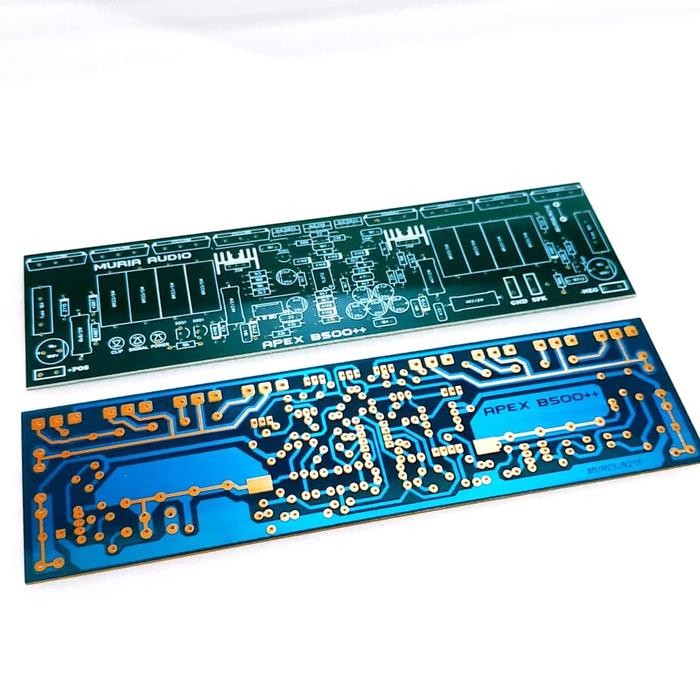 New pcb apex b500++ pertinax / pcb kit driver amplifier apex B500