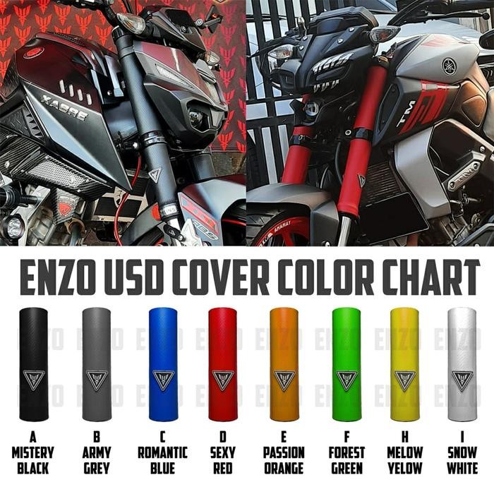 Ready cover shock upside down XABRE, MT15, R15 BY ENZO