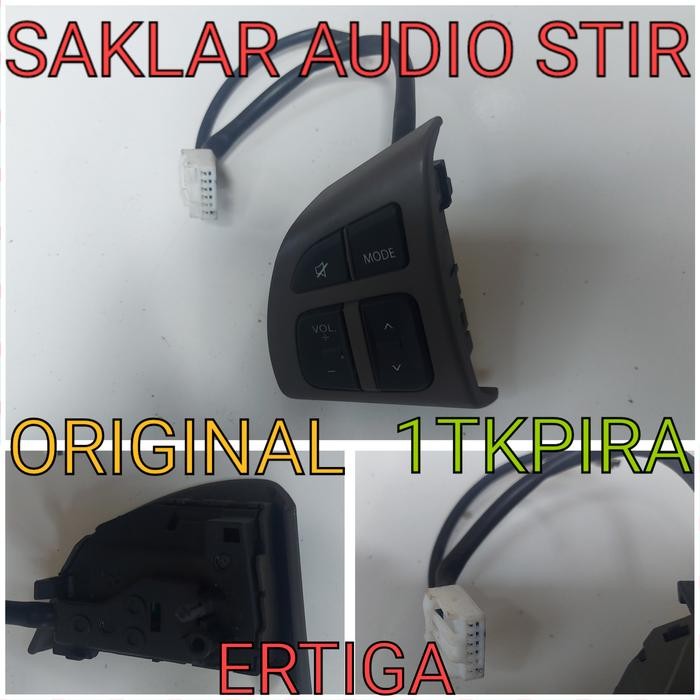 remote Saklar tombol audio stir ORIGINAL ASLI ERTIGA