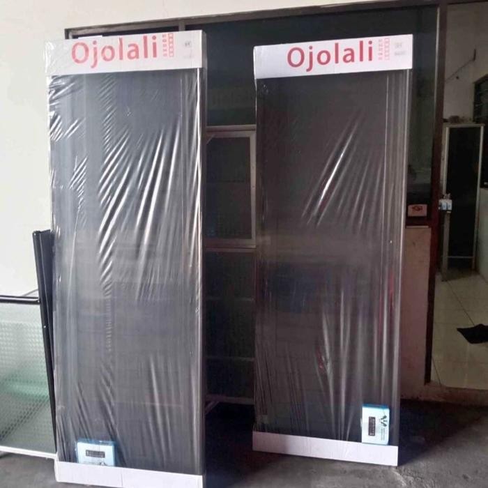 Pintu Kamar Mandi Alumunium Polos 70x200 type ST01 tahan cuaca(coklat)