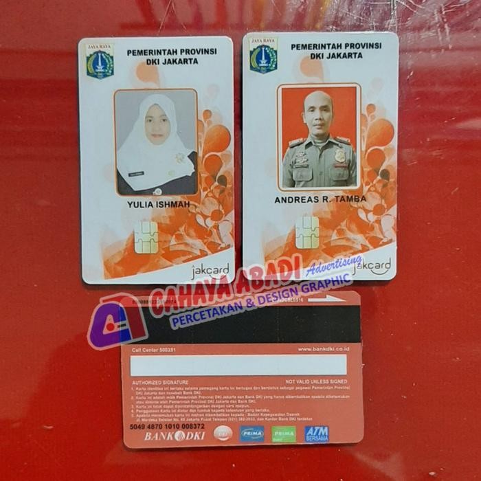 New ID Card DKI PNS atau Name Tag DKI