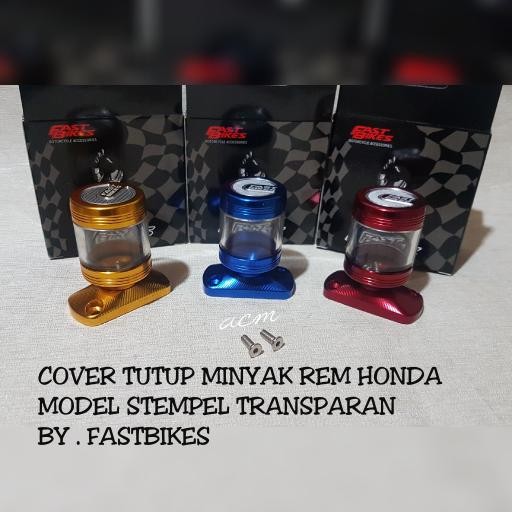 VARIASI TUTUP MINYAK REM HONDA BEAT - SCOOPY - VARIO 125 150 DLL