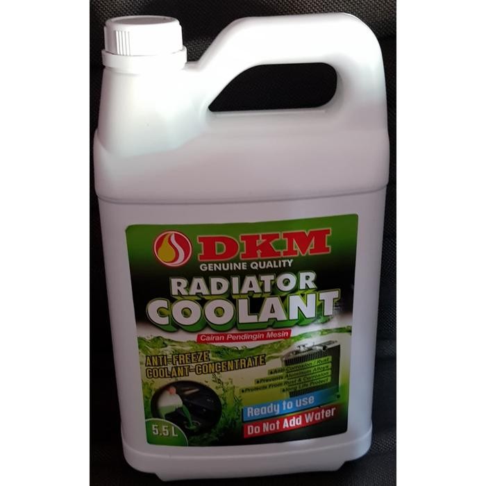 Radiator Coolant Dkm (Green 5.5Lt)