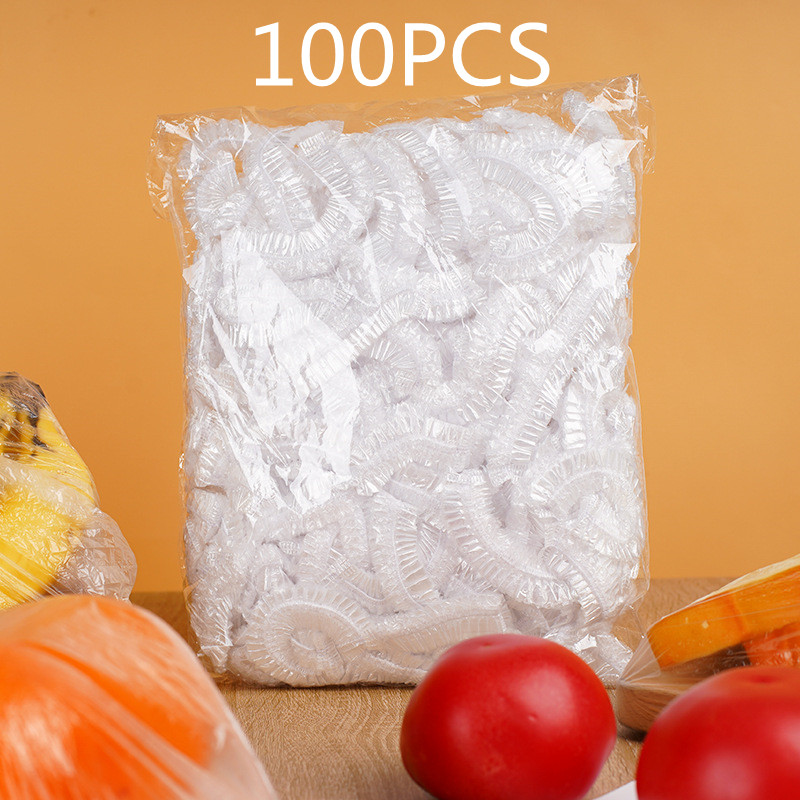 Disposable Food Cover Saran Wrap Plastic Bag Food Grade Fruit