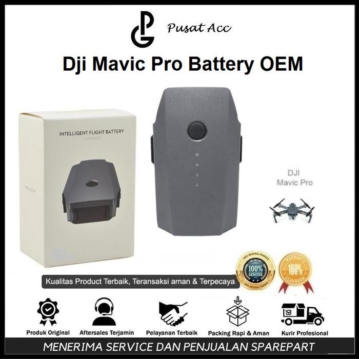 Dji Mavic Pro Battery - Dji Mavic Baterai - Batre Mavic Pro