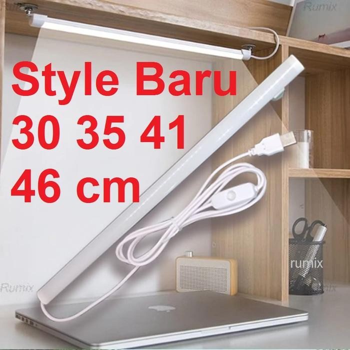 New Lampu Neon LED USB Belajar Kerja Rumah