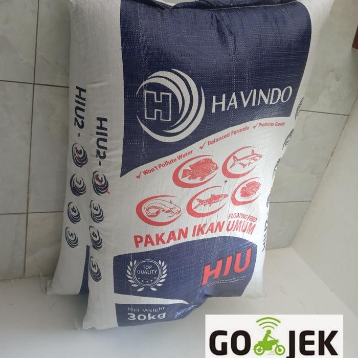 PAKAN IKAN LELE / IKAN GURAMI HIU 1SAK 30KG