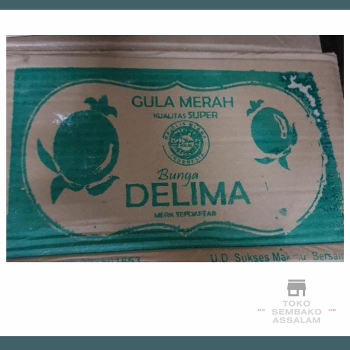 gula merah delima 1 dus 8kg / gula merah 1 dus / gula merah best seller