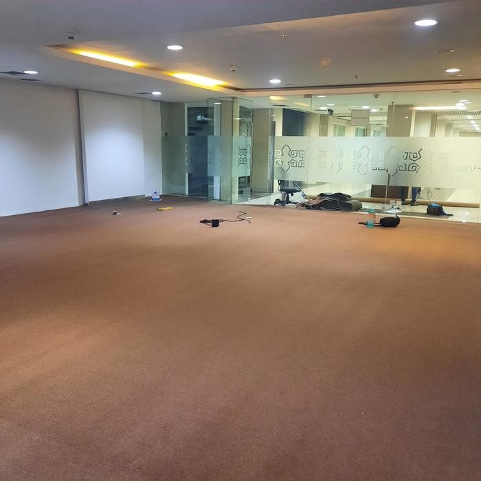 Karpet lantai Karpet meteran polos karpet meteran tebal karpet masjid Karpet kantor Blue Grey